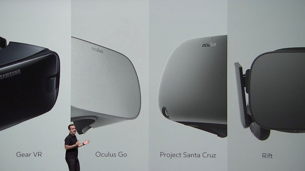 Oculus Go und Santa Cruz: Neues Standalone- und autarkes 6DoF-High-End-HMD