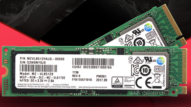 Samsung PM981 SSD: Nachfolger der PM961 mit Polaris-V2-Controller