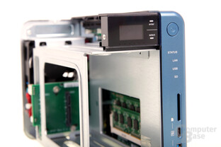QNAP TS-253B – kleines aber scharfes OLED-Display