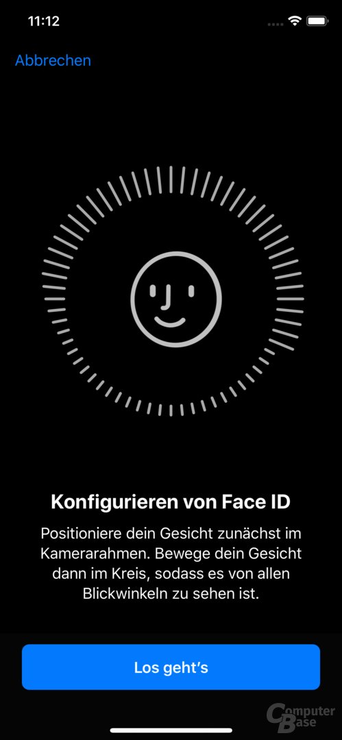 iPhone X – Face ID Einrichtung