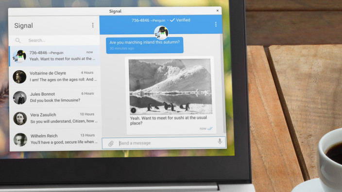 Messenger: Signal mit Desktop-App auch ohne Chrome nutzbar
