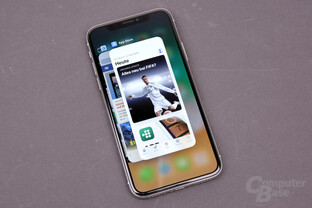 Apple iPhone X – Der App-Switcher