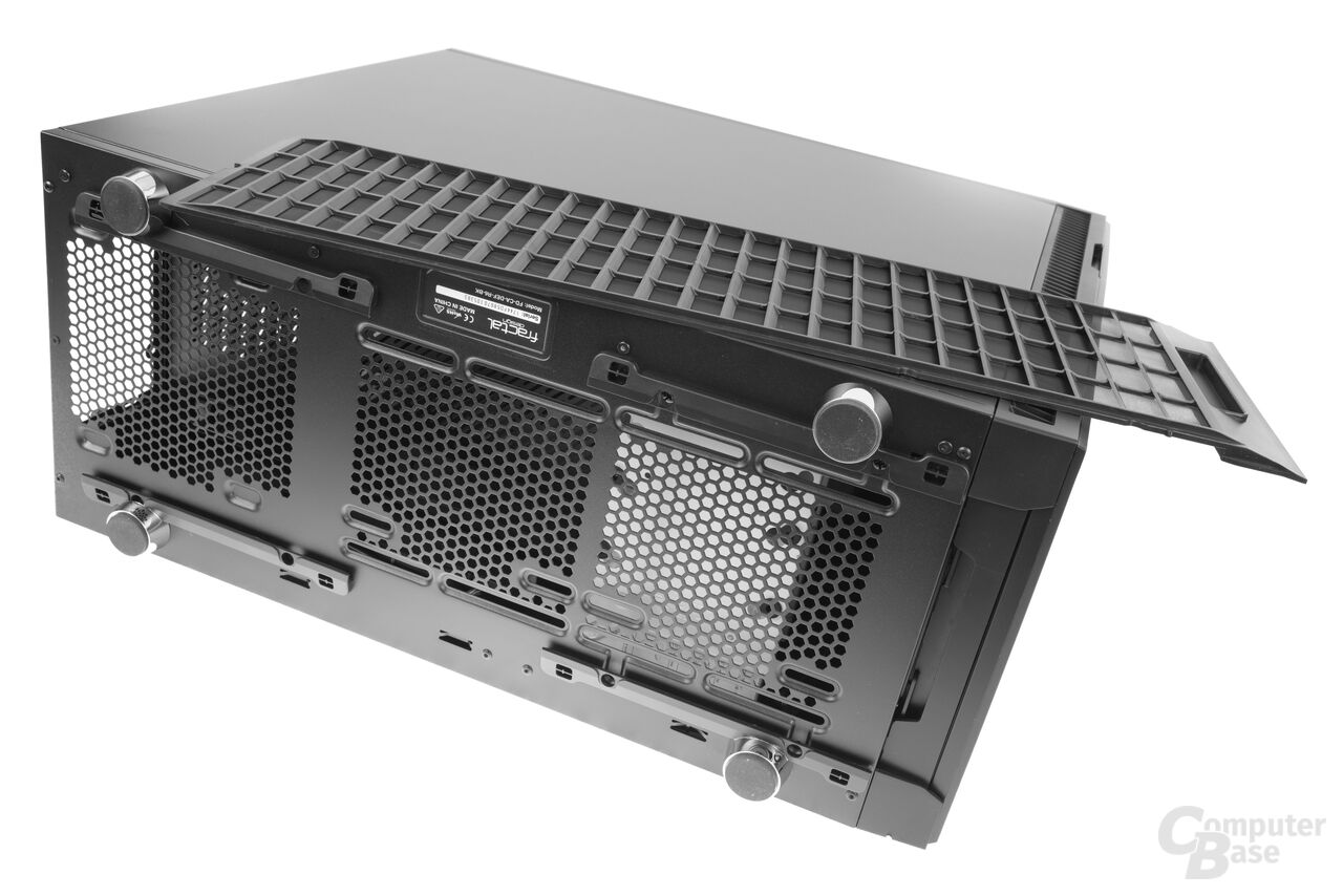 Fractal Design Define R6 – Staubfilter entnommen