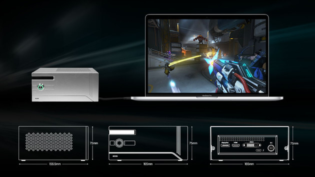 Gehäuse für eGPUs: KFA2s externe GeForce GTX 1060 kostet 499 Euro