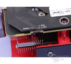 PowerColor Radeon RX Vega 64 Red Devil – BIOS-Schalter