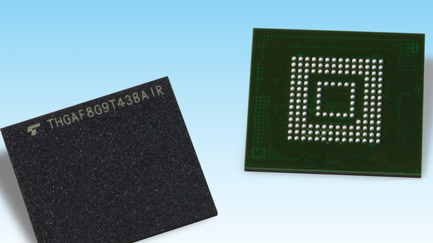 Universal Flash Storage: Toshibas UFS-2.1-Chips nun mit bis zu 256 GB BiCS3-Flash