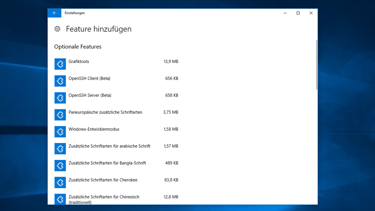 PuTTY adé: Windows 10 erhält nativen SSH-Client und -Server