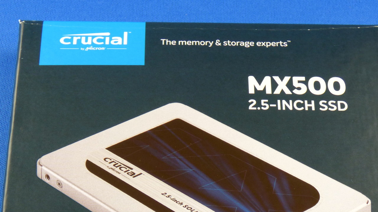 Crucial MX500 im Test: Die beste MX-SSD seit der MX100