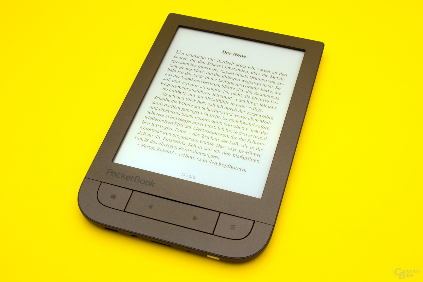 Auch der neue PocketBook Touch HD 2 bietet eine sehr gute Textdarstellung