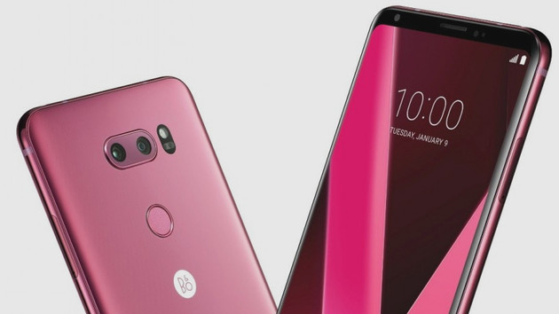 Raspberry Rose: LG gibt dem V30 einen rosa Anstrich