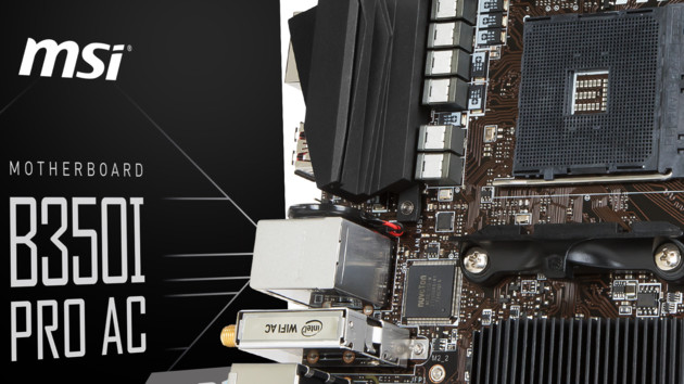 B350I Pro AC: Bei MSI gibt es Mini-ITX für Ryzen erst jetzt