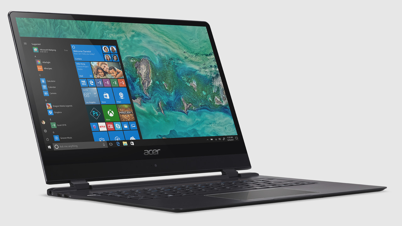 Swift 7 (2018): Acer legt das „dünnste Notebook der Welt“ neu auf