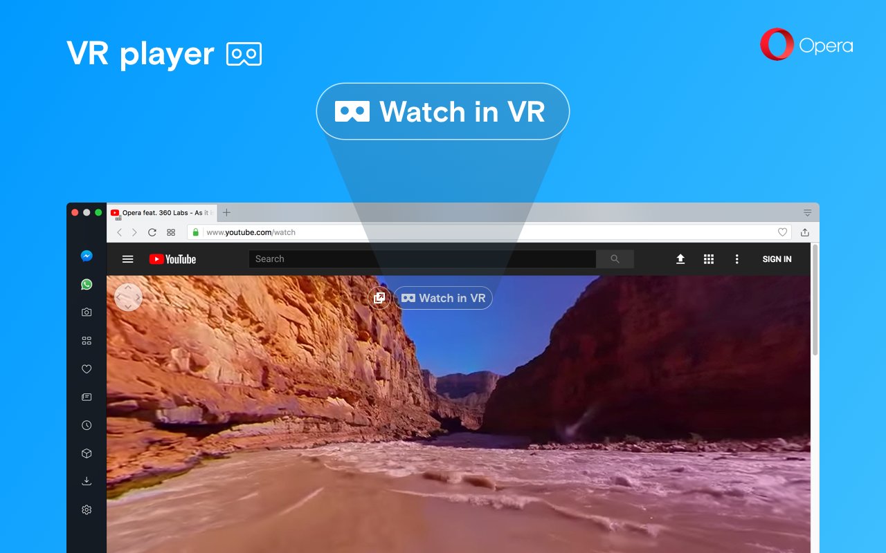 Opera 50 VR-Player