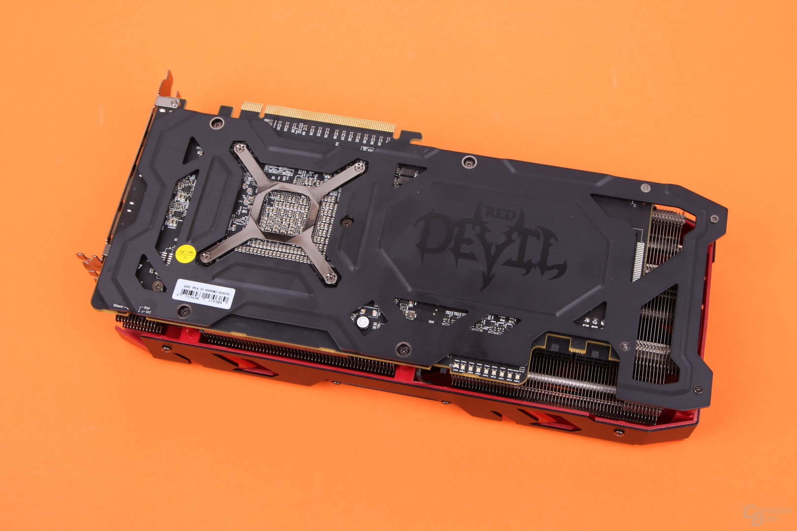 PowerColor Radeon RX Vega 56 Red Devil – Rückseite