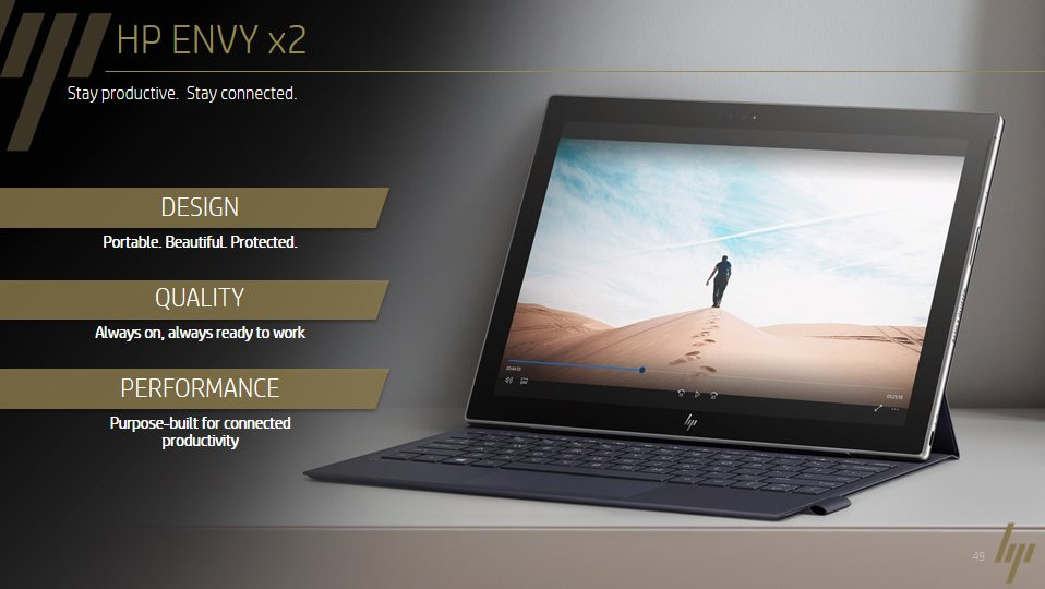 Envy x2: HP bietet 2-in-1 auch mit Intel-CPUs und Windows 10 an