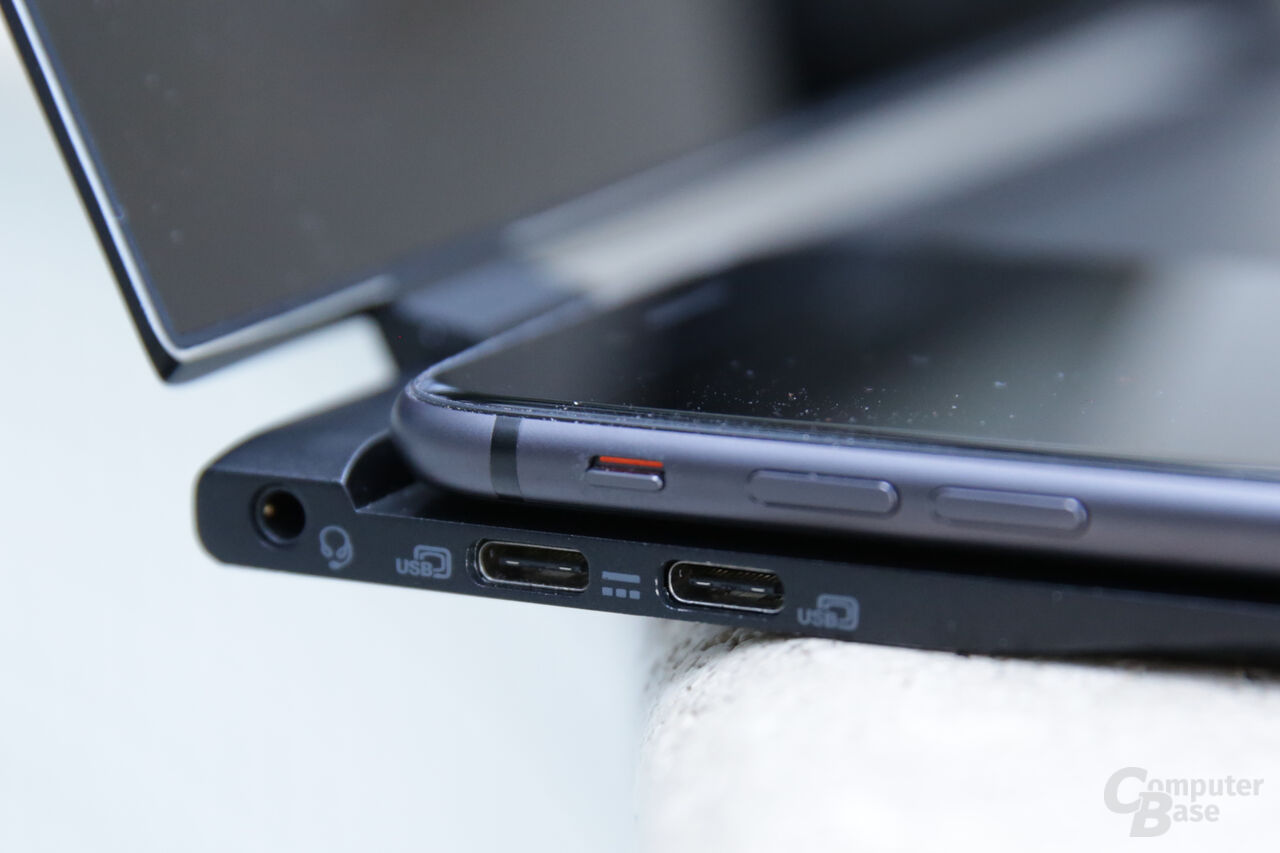 Offen dünner als ein iPhone 8 Plus