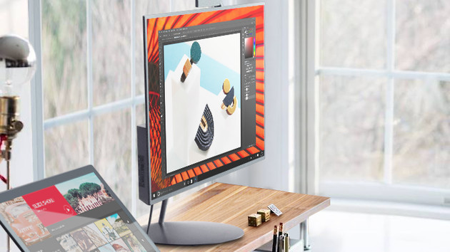 Lenovo ThinkVision X1: Neuauflage des UHD-Monitors mit TB 3 und Motor-Webcam