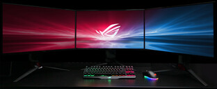 Multi-Monitor-Setup ohne Bezel-Free Kit