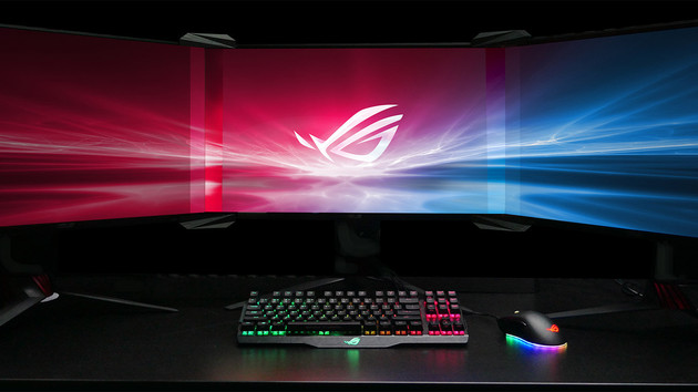 Bezel-Free Kit: Asus sorgt für nahtloses Bild im Multi-Monitor-Setup