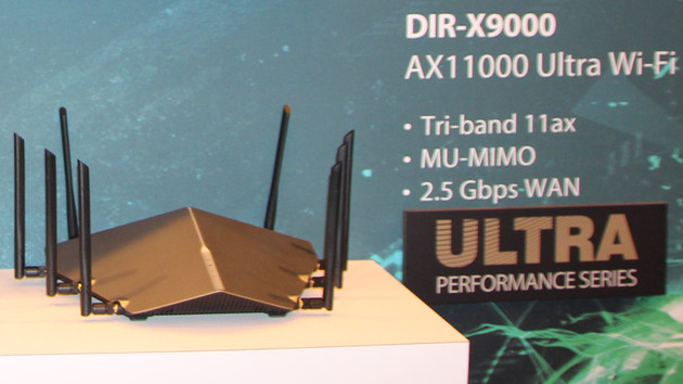 D-Link: 802.11ax-WLAN-Router mit bis zu 11.000 Mbit/s