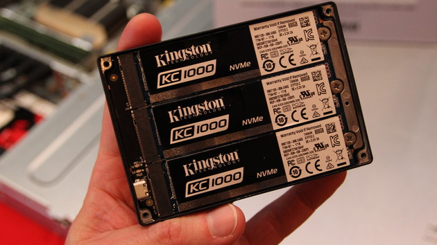 Kingston/HyperX: SSDs mit mSATA, PCIe x2 und als Verbund mit 7 Mio. IOPS