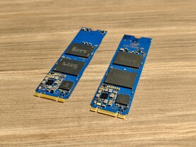 Der Schriftzug Intel Optane macht die Unterscheidung leichter