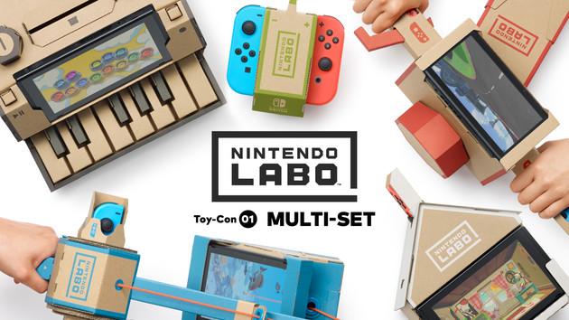 Nintendo Labo: Low-Tech-Bastelmaterial trifft auf High-Tech-Konsole