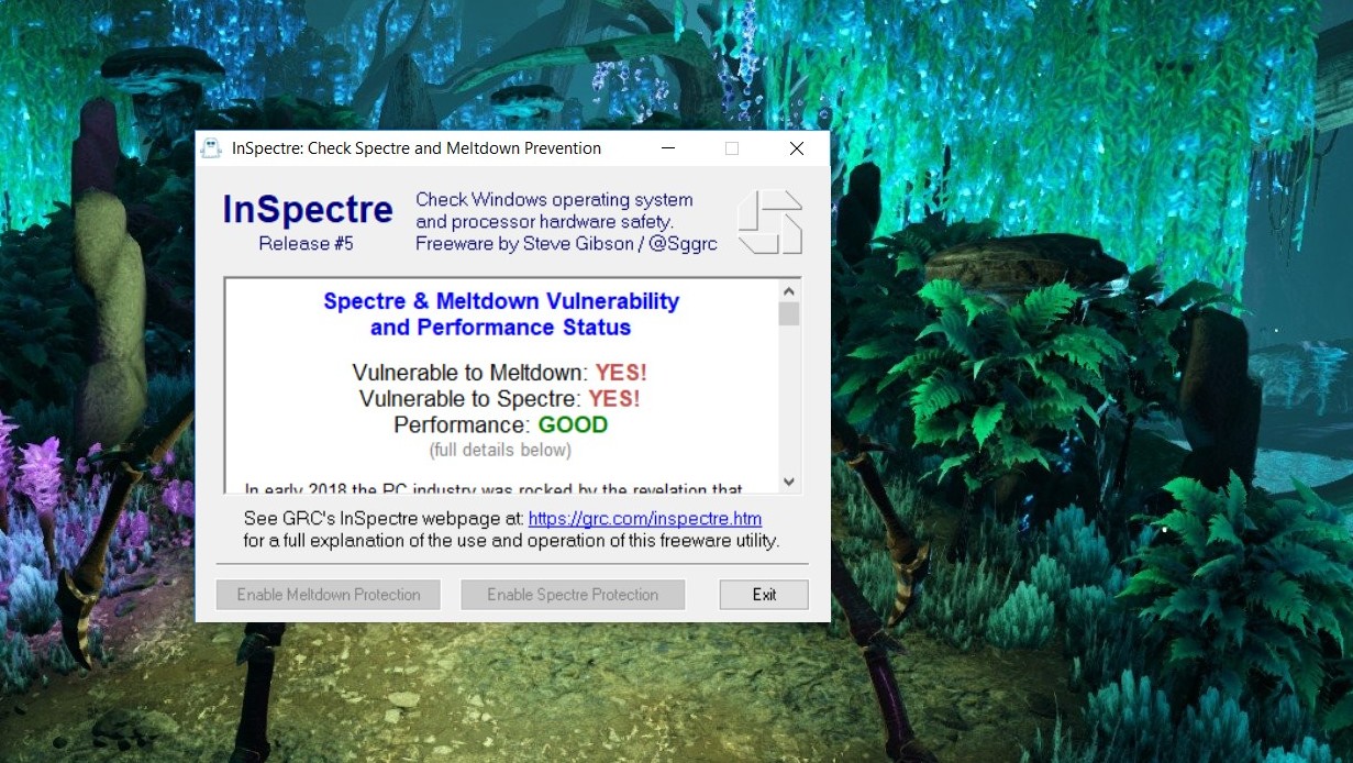 inSpectre: Ein-Klick-Tool prüft Windows-PCs auf Meltdown und Spectre