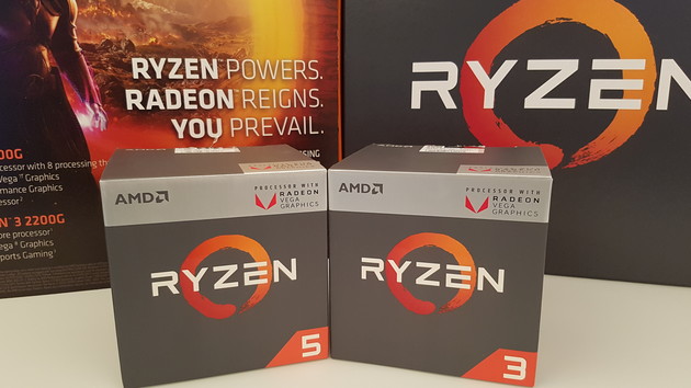 AMD Ryzen 3 2200G & 5 2400G im Test: Desktop-APUs mit starker GPU machen erste Ryzen obsolet