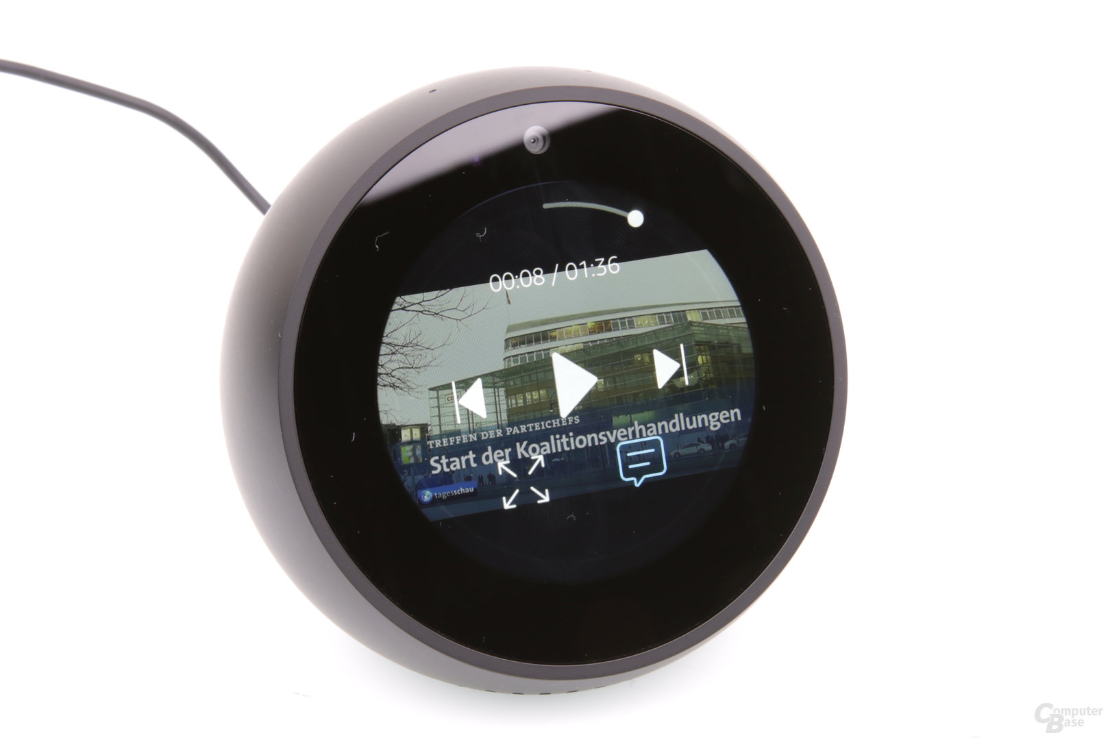 Amazon Echo Spot: Videowiedergabe