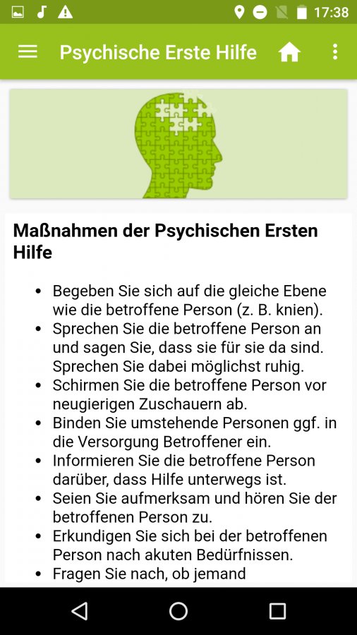 Dienste der Smarter-App