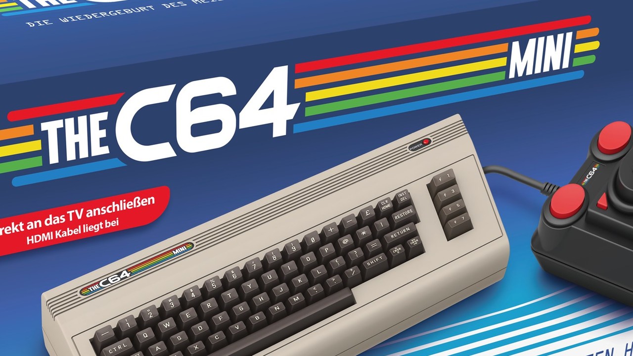THEC64 Mini: C64-Nachbau mit 64 Spielen kommt Ende März