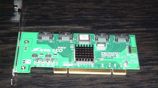 Im Test vor 15 Jahren: Auf Mainboards ohne SATA musste der Adapter her