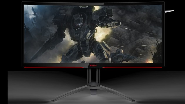 AG352UCG6: 35"-UWQHD-Monitor mit mehr Krümmung und mehr Hertz