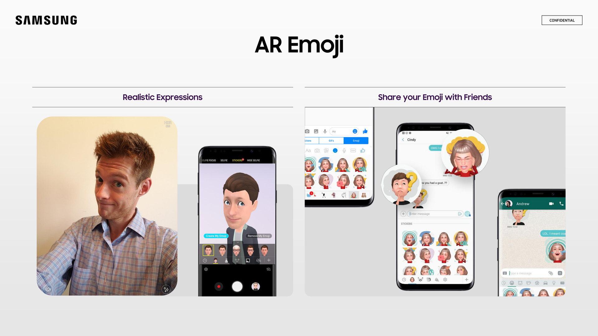 Mit AR Emoji kontert Samsungs Apples Animoji