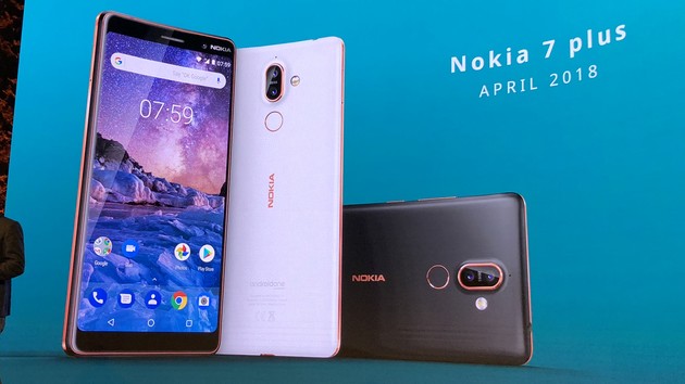 Android One und Go: Nokia 8 Sirocco, 7 Plus, 6 und 1 mit purem OS