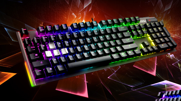 MSI Vigor GK70 & GK80: Bunte Tastaturen fallen durch Tastenkappen auf