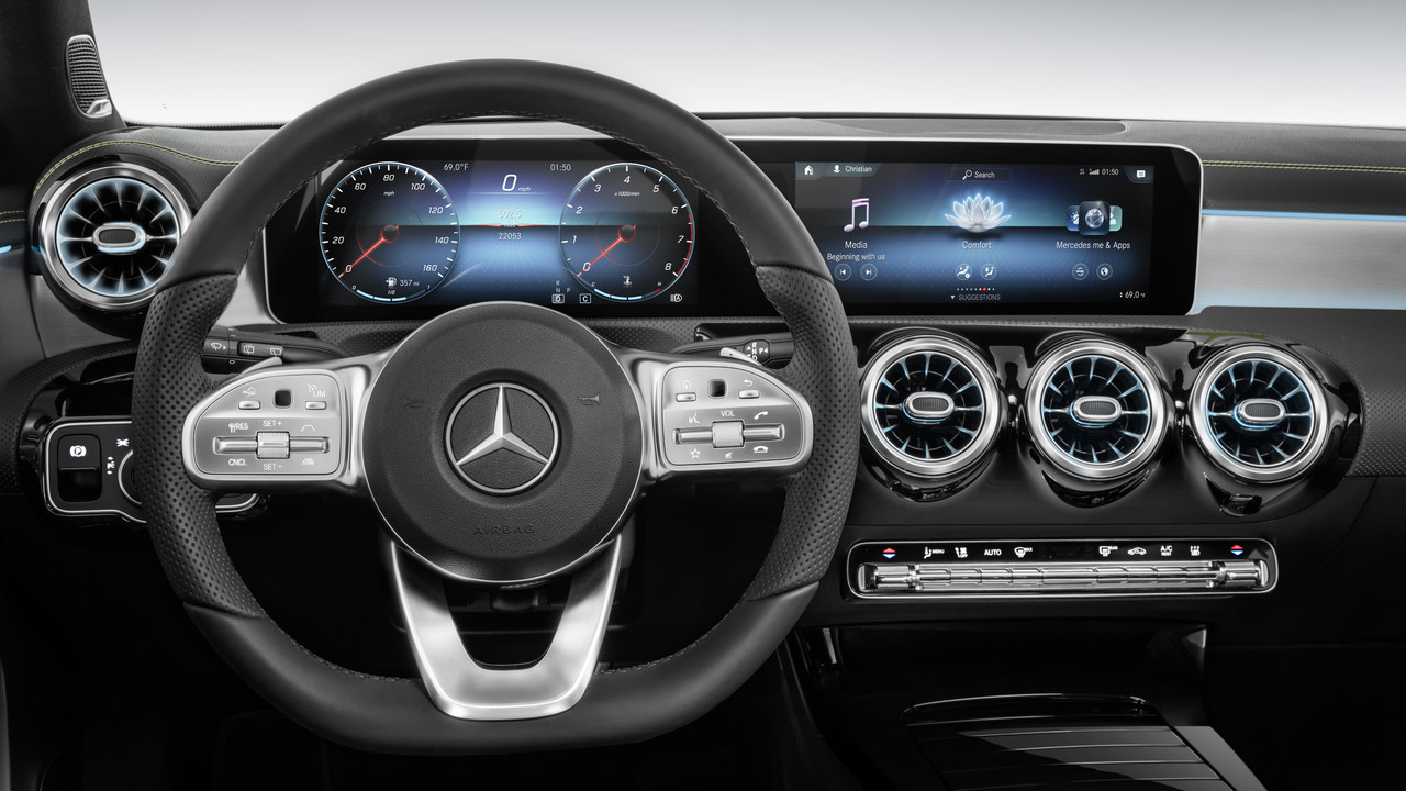 Mercedes-Benz A-Klasse: Großes MBUX-Infotainment kostet 3.000 Euro