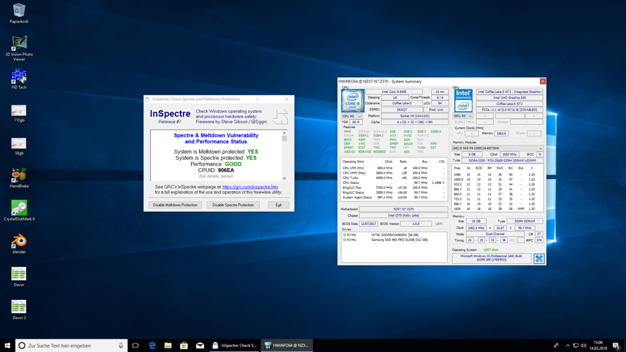 Windows 10: Microcode-Updates für Intel Sandy Bridge bis Coffee Lake