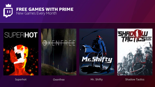 Twitch Prime: Monatlich kostenlose Spiele-Bundles für Abonnenten
