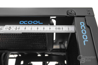 Deepcool New Ark 90 – 63 mm stehen in der Front zur Verfügung