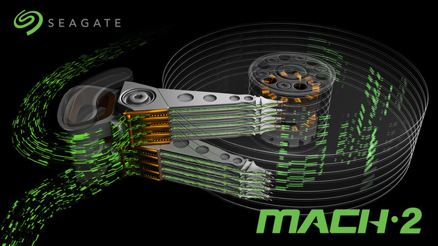 Seagate Mach.2: Festplatte mit autonomen Köpfen erreicht 480 MByte/s