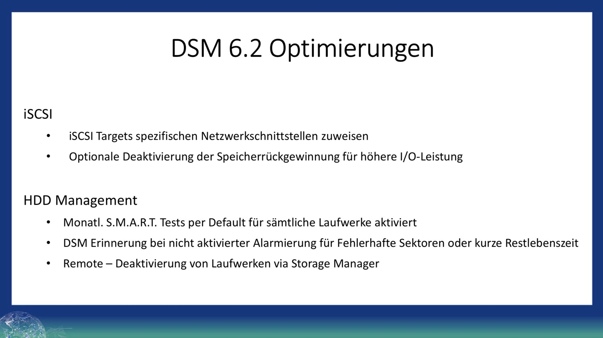 Synology DSM 6.2 Preview