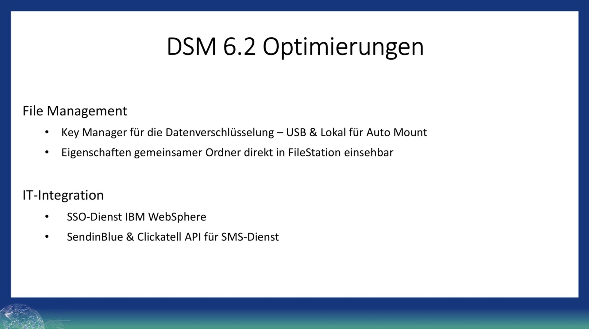 Synology DSM 6.2 Preview