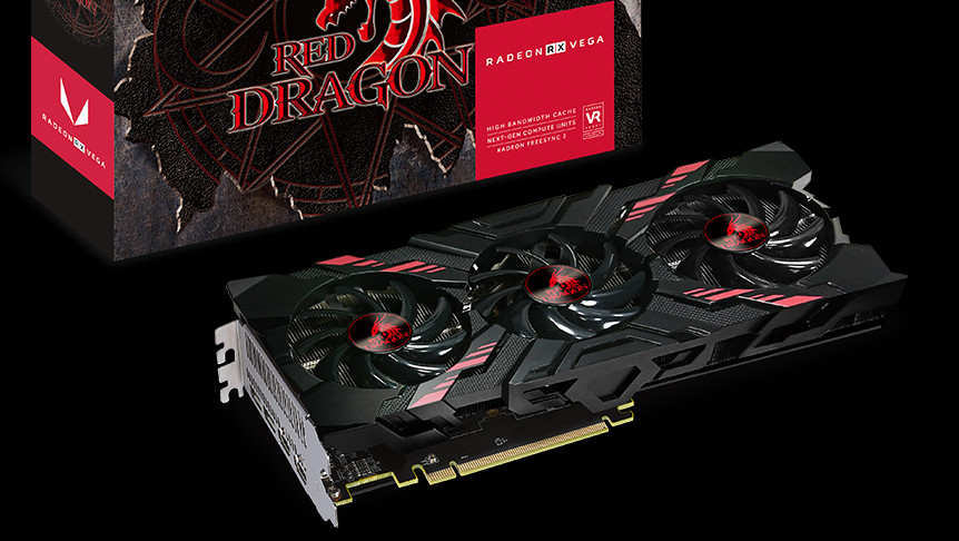 PowerColor Radeon: RX Vega 56 Red Dragon stellt sich gegen Sapphires Pulse