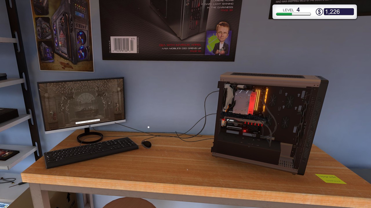 PC Building Simulator im Test: Traum-PC-Systeme bleiben auch virtuell noch ein Traum