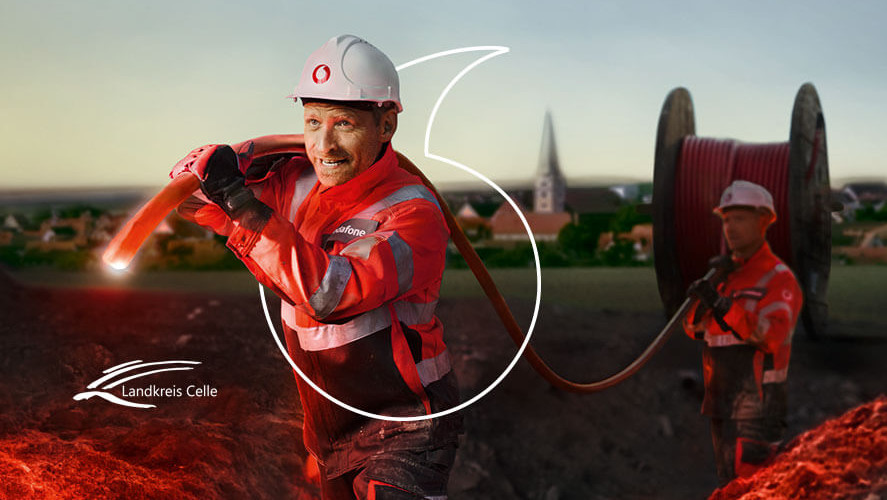 Celle: Vodafone bietet Glasfaser mit 1 Gbit/s für 75 Euro an