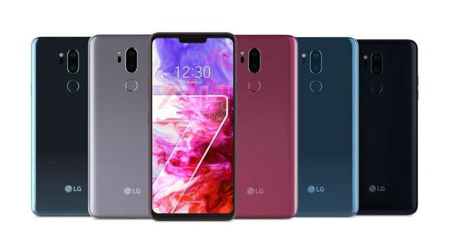 Angebliche offizielles Rendering des LG G7 ThinQ