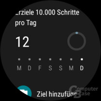 Analyse in Google Fit