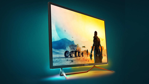 Philips 436M6VBPAB: UHD-Monitor mit Adaptive Sync und DisplayHDR 1000